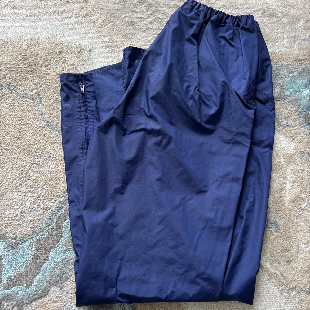Patagonia Vintage Blue Rain Pants